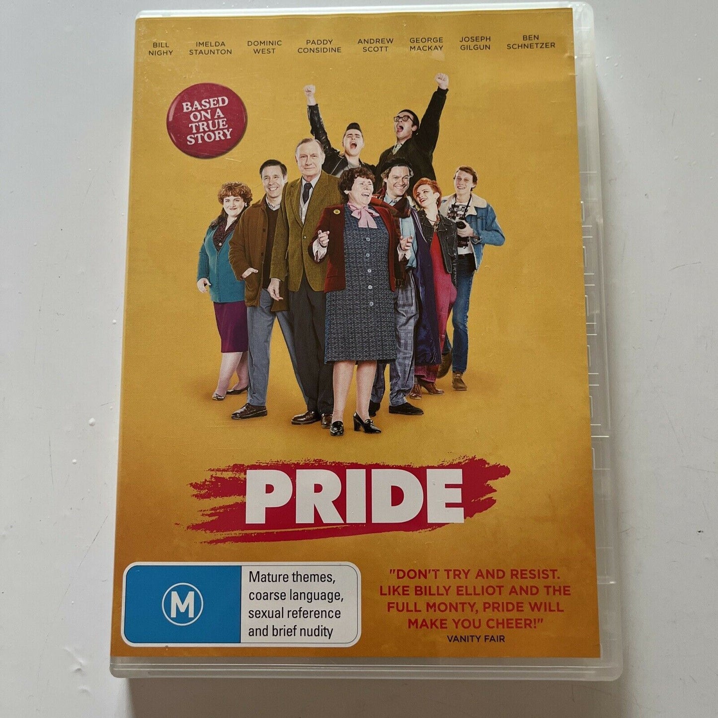 Pride (DVD, 2014) Ben Schnetzer, Abram Rooney, Jim McManus, Region 4