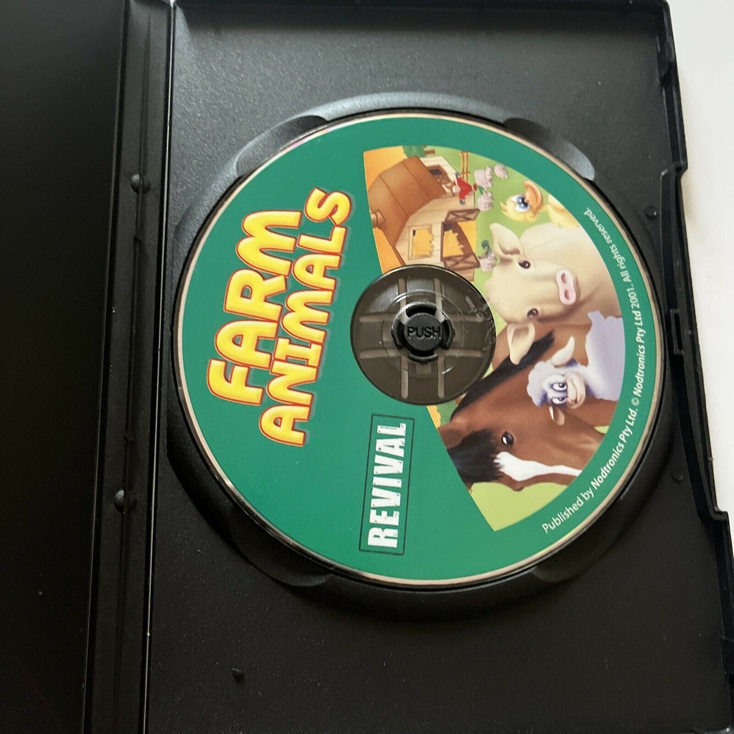 Farm Animals Windows Educational PC MAC CD-ROM Game Age 3-8+