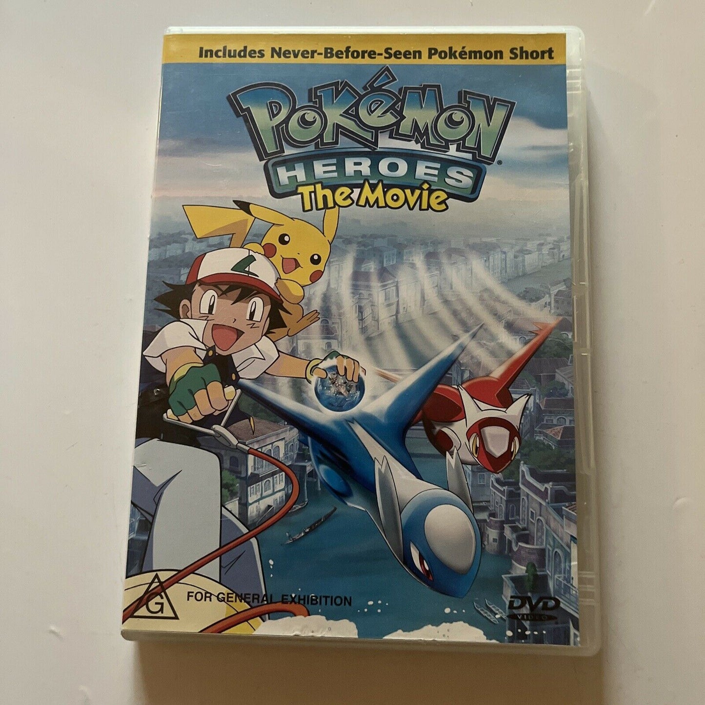 Pokemon Heroes - The Movie (DVD, 2003) Region 4