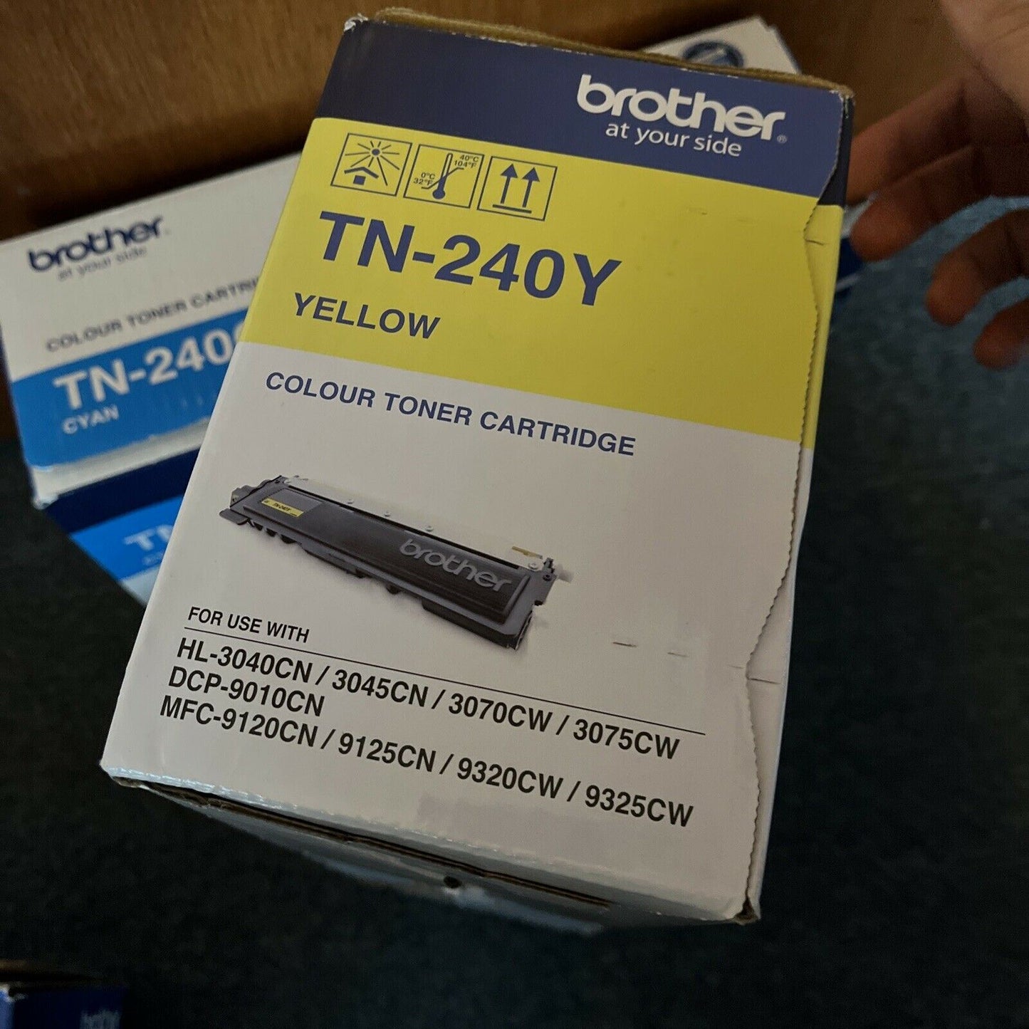 Brother GENUINE TN-240Y TN-240C TN-240M Toner Cartridge Magenta, Yellow, Cyan
