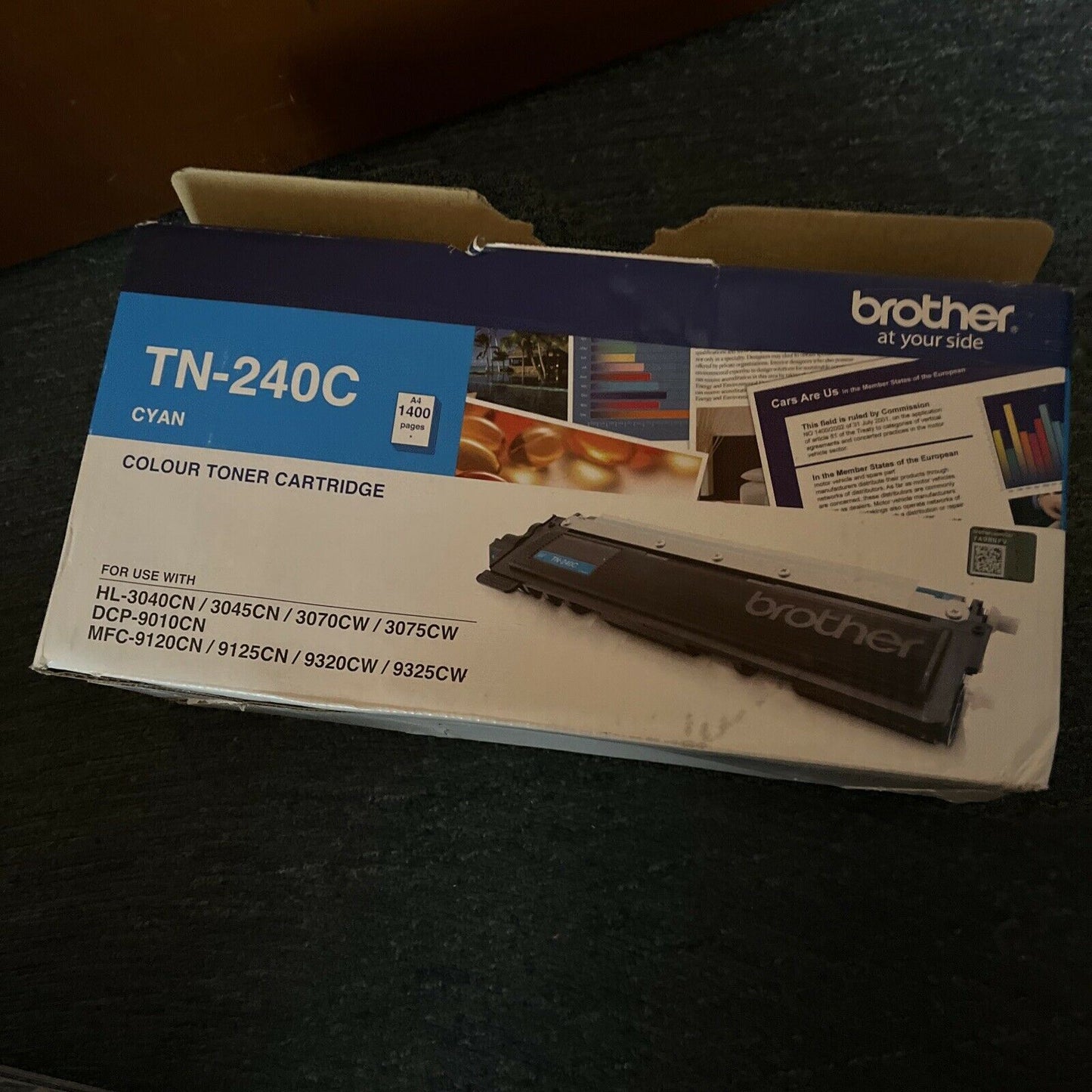 Brother GENUINE TN-240Y TN-240C TN-240M Toner Cartridge Magenta, Yellow, Cyan