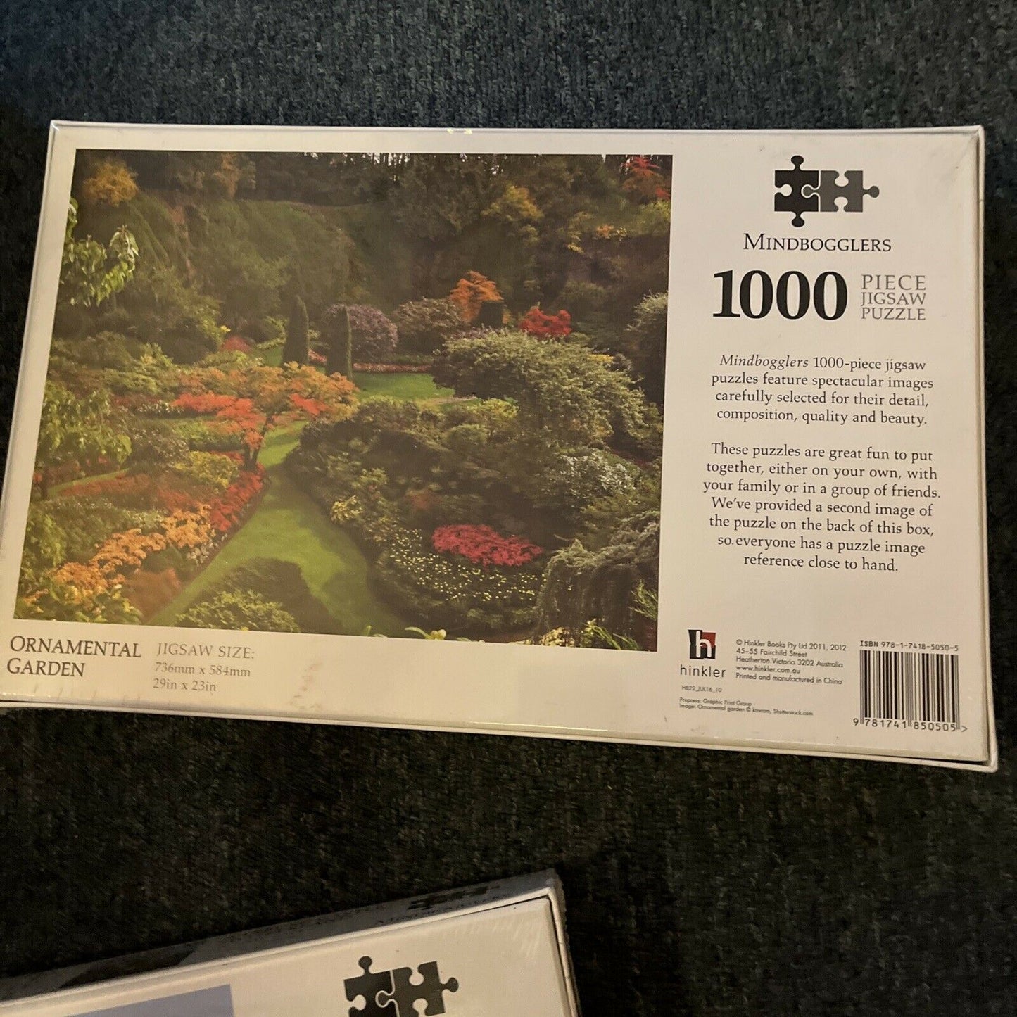 *New* Mindbogglers Puzzles: Aarburg Castle, Town Of Trient, Ornamental Garden