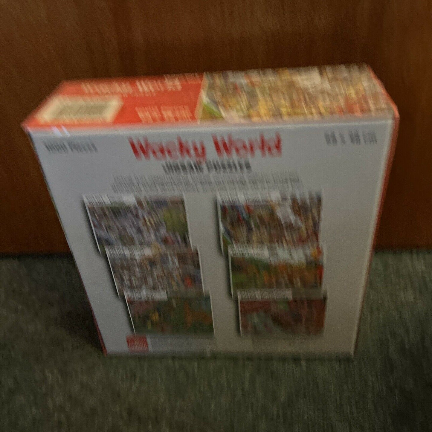 *New Sealed* Wacky World - Theme Park 1000 Piece Jigsaw Puzzle