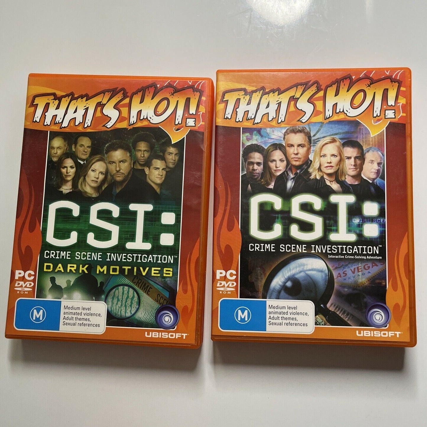 CSI: Crime Scene Investigation / CSI: Dark Motives PC DVD-ROM Video Game