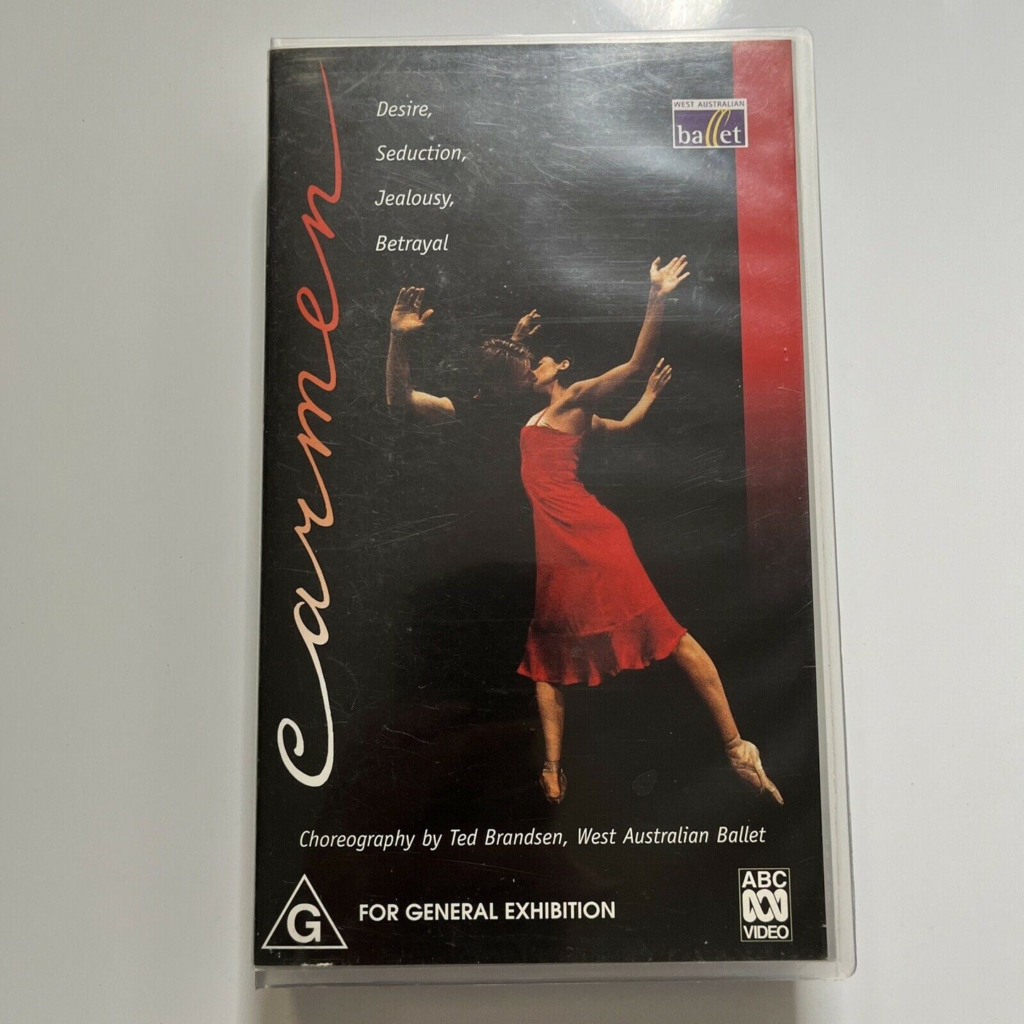 Carmen - West Australian Ballet (VHS, 2002) Opera PAL