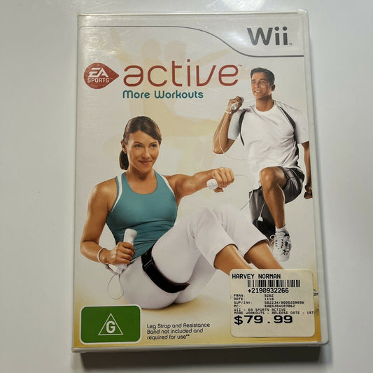 *New Sealed* Active: More Workouts (Nintendo Wii)  PAL