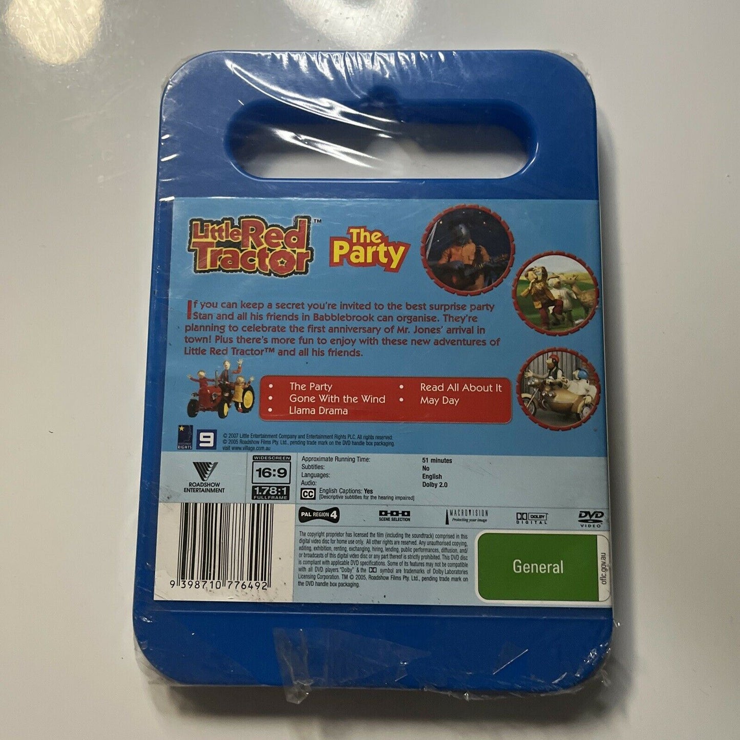 *New Sealed* Little Red Tractor - The Party (DVD, 2005) Region 4