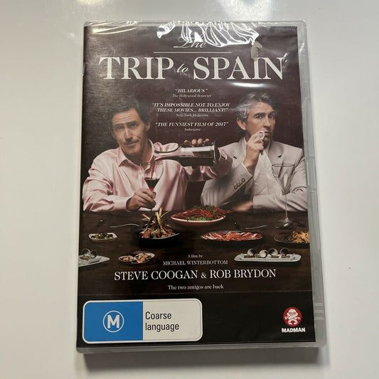 *New Sealed* The Trip To Spain (DVD, 2017) Steve Coogan, Rob Brydon Region4