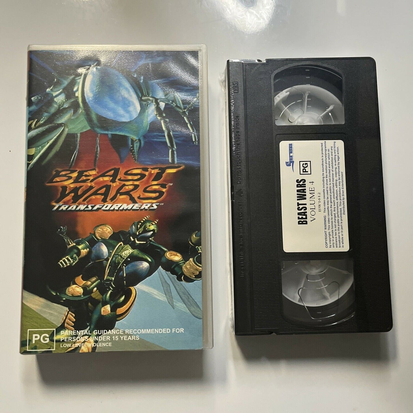 Beast Wars Transformers - Volume 4 (VHS, 1996) PAL