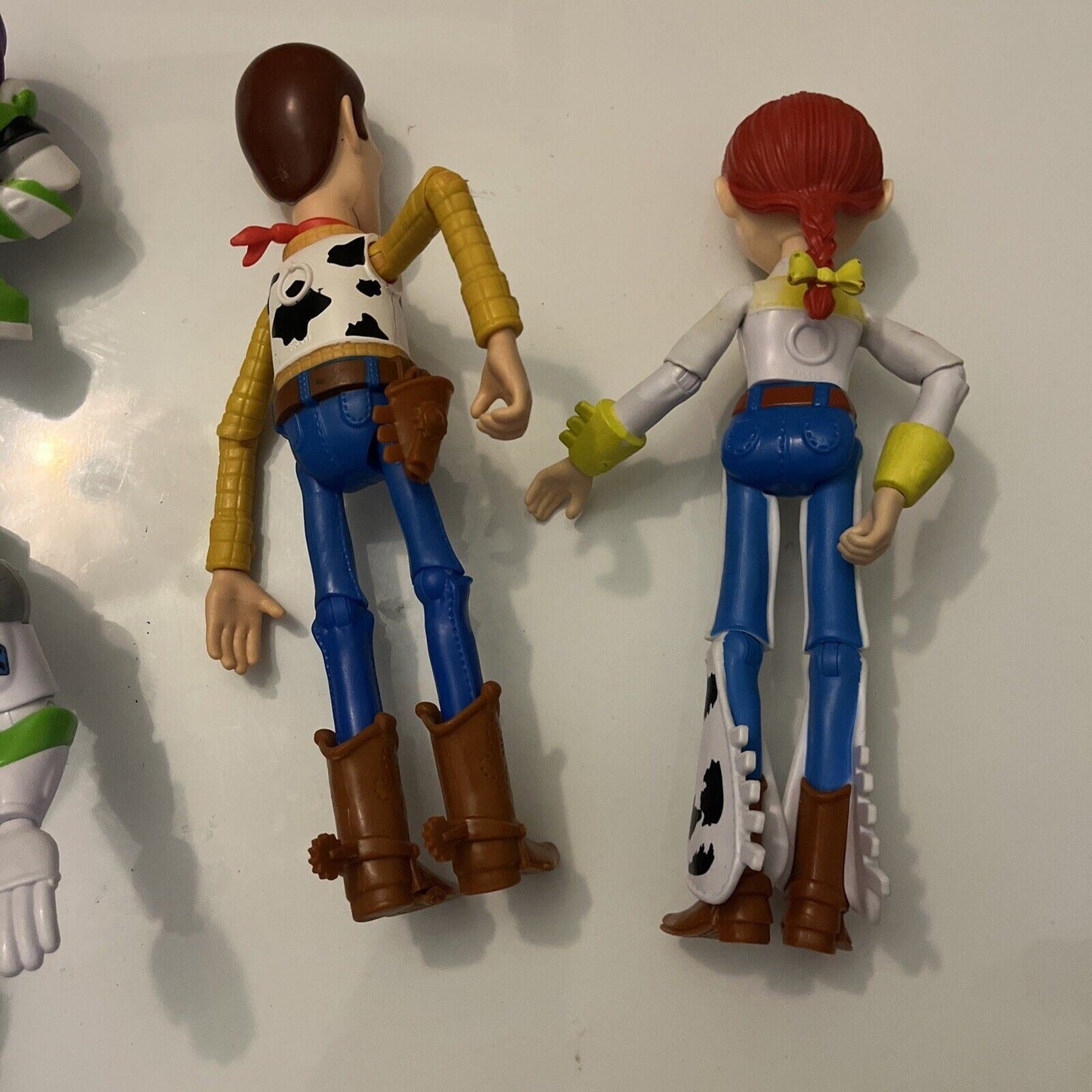 Toy Story Figures: Jessie 7" 2017, Woody 8" 2018, Buzz Lightyear 7" 2018 & 4"