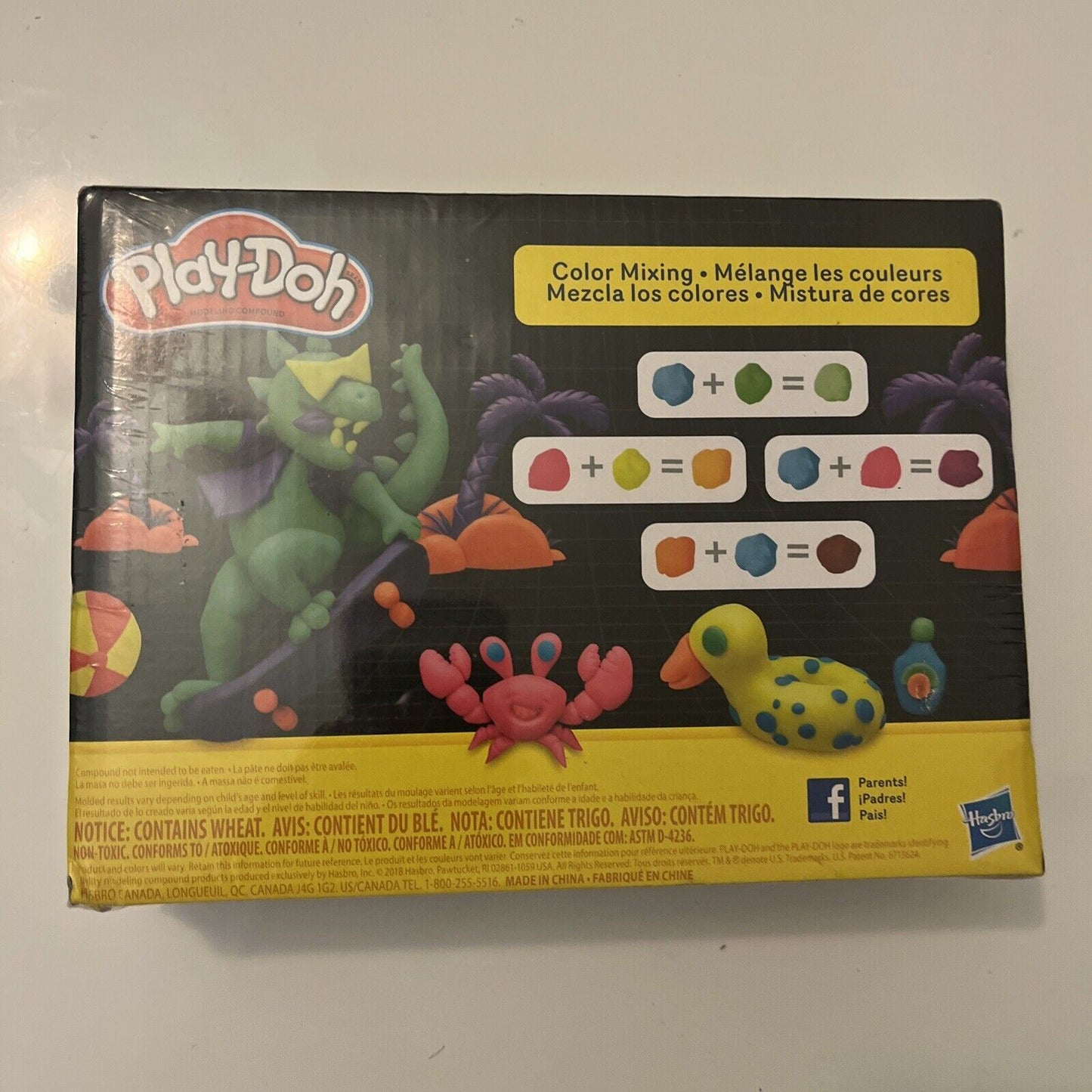 *New Sealed* Play-Doh 8-Pack Neon Starter Pack E5044