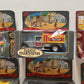 7x Classic Transporter Die Cast Truck Pull Back Action