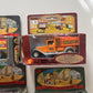7x Classic Transporter Die Cast Truck Pull Back Action