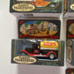 7x Classic Transporter Die Cast Truck Pull Back Action