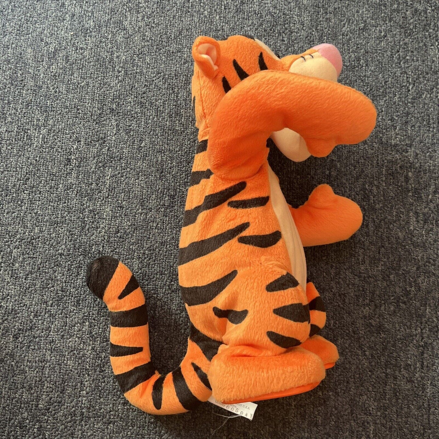 Tigger 12" Jumping & Talking Figure Disney Mattel 1998 Winnie the Pooh & Friends
