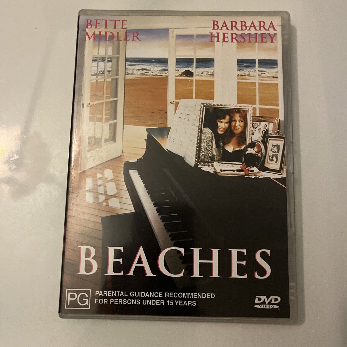 Beaches (DVD, 1988) NEW Bette Midler, Barbara Hershey, John Heard Region 4