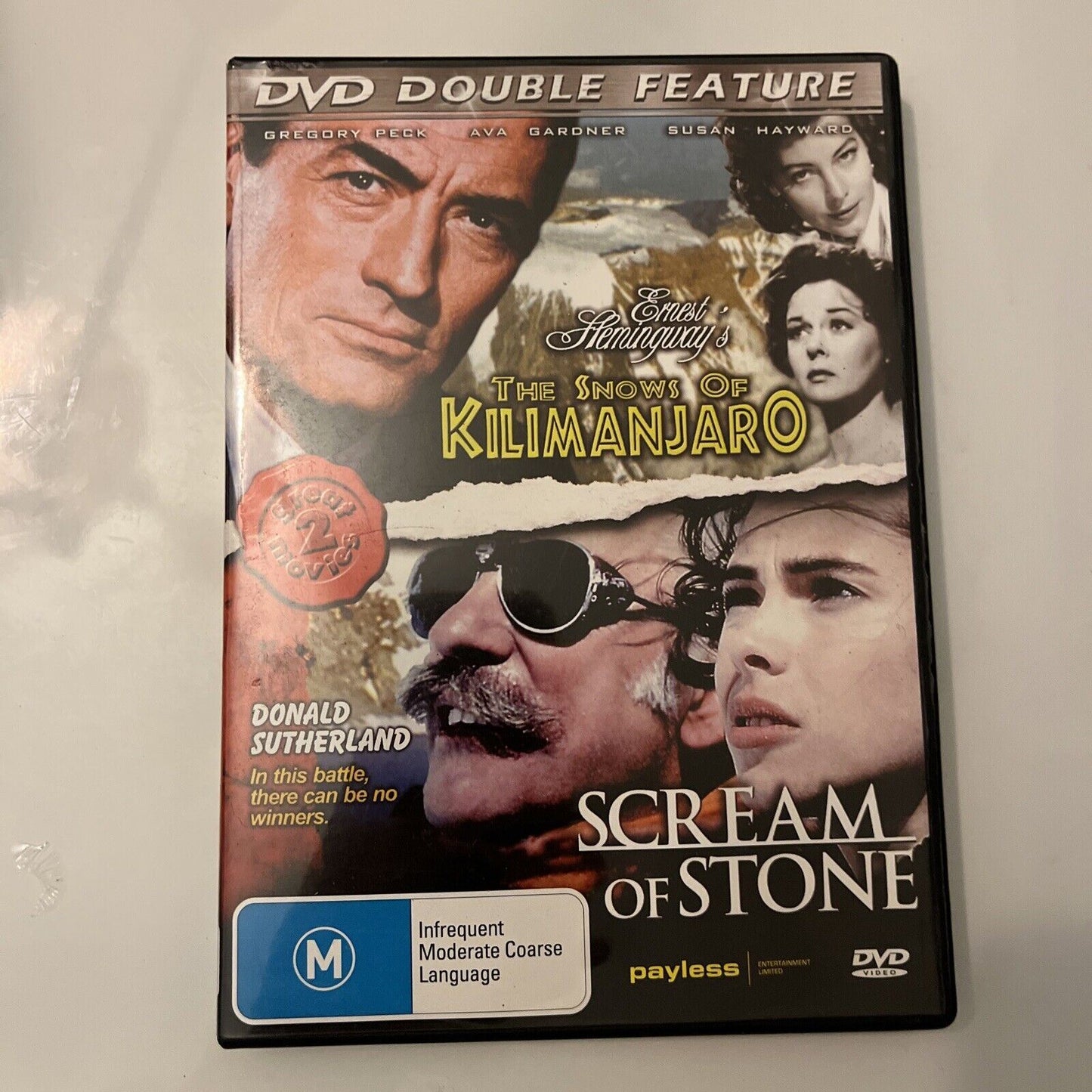 The Snows Of Kilimanjaro / Scream Of Stone DVD NEW All Regions