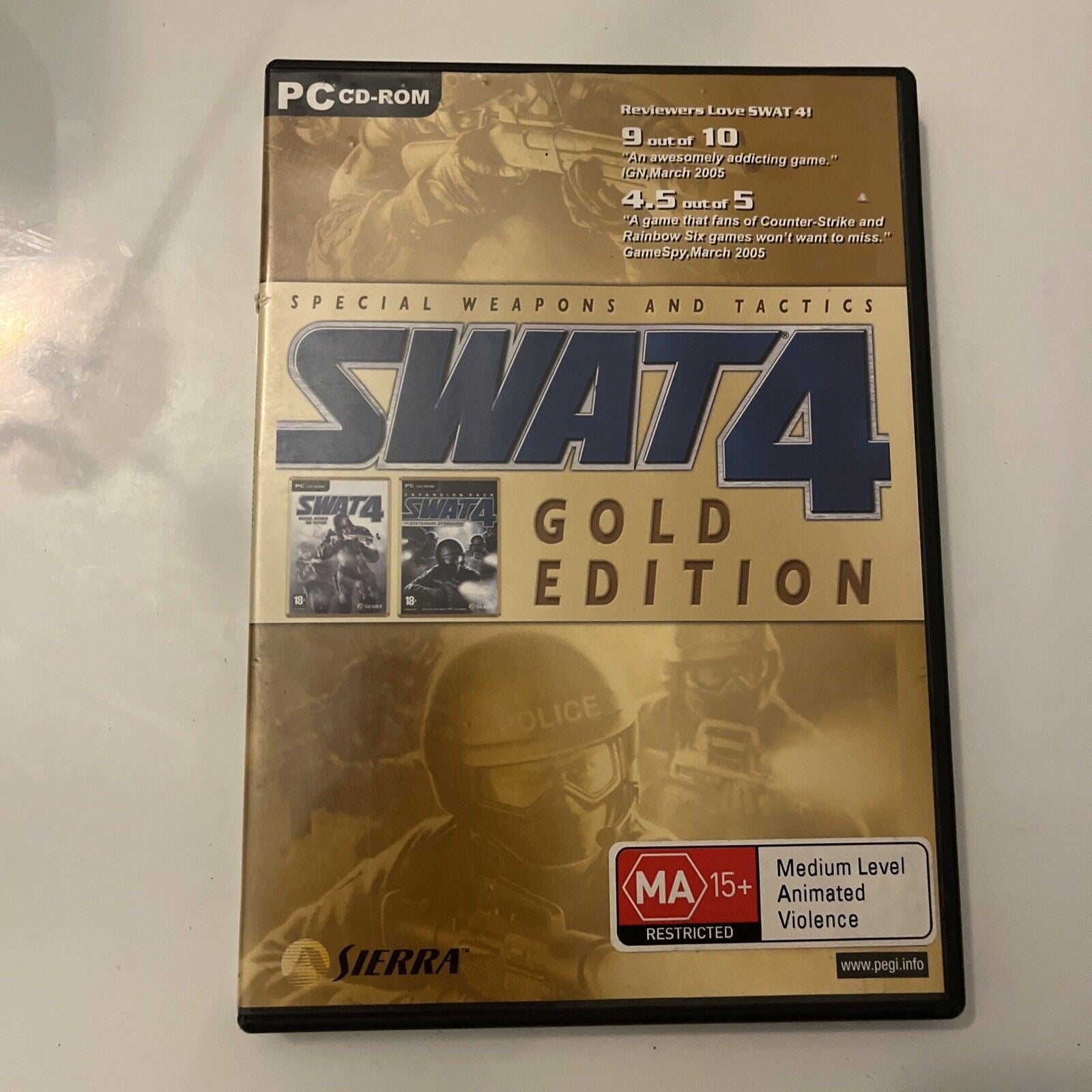 SWAT 4 Gold Edition PC Windows XP Vista 7 8 10 More Games in Store