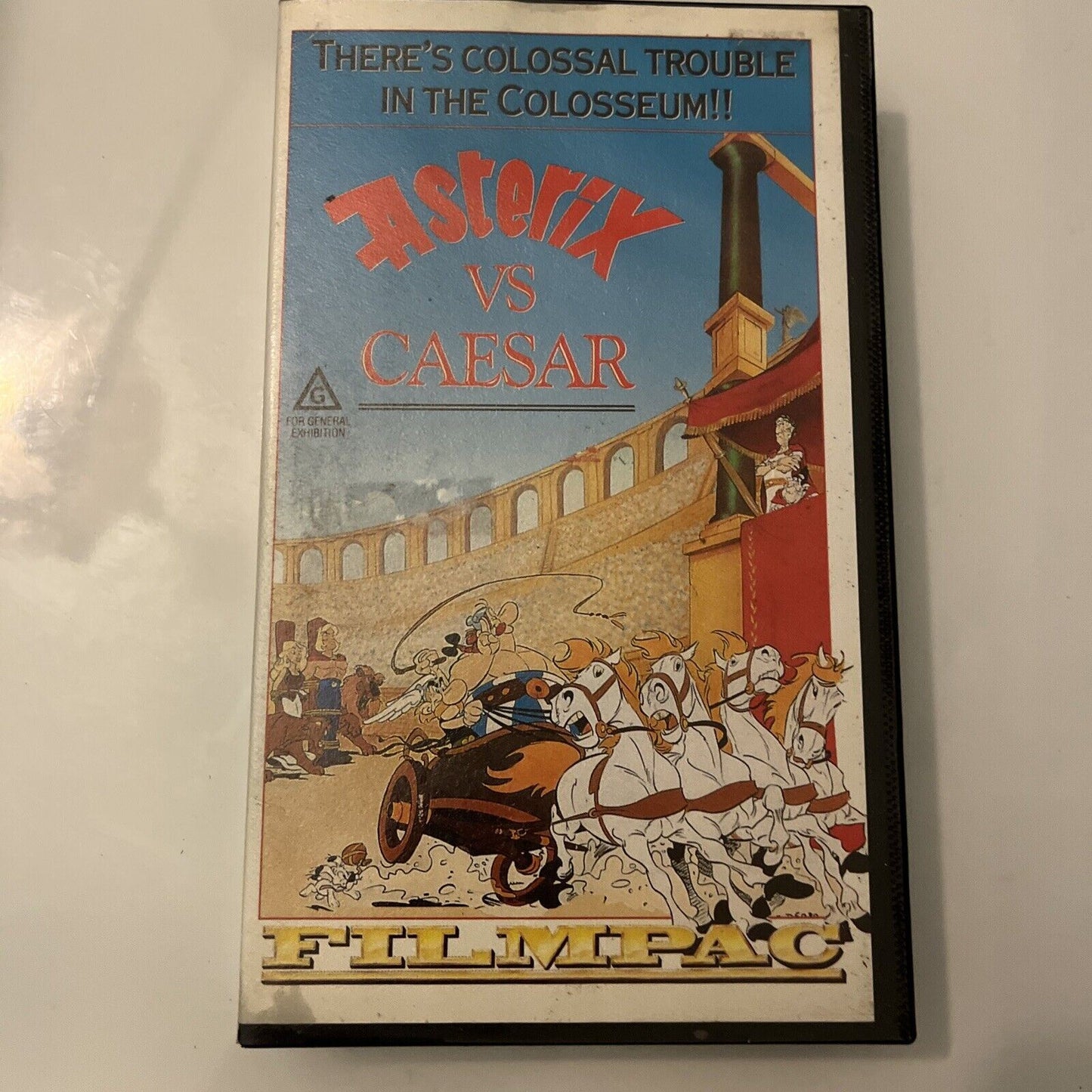 Asterix vs Caesar (VHS, 1985) PAL