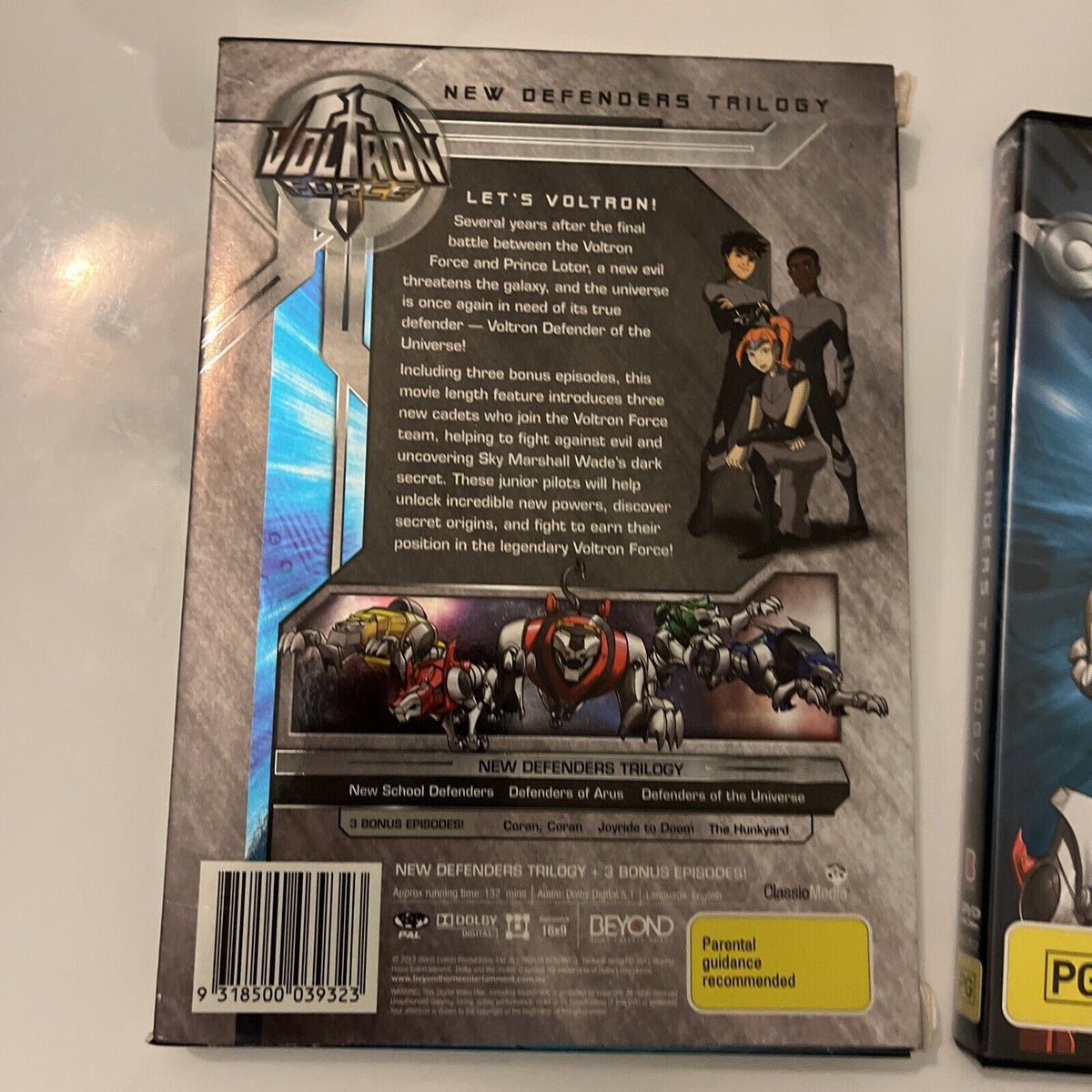 Voltron Force - New Defenders Trilogy (DVD, 2012) Region 4