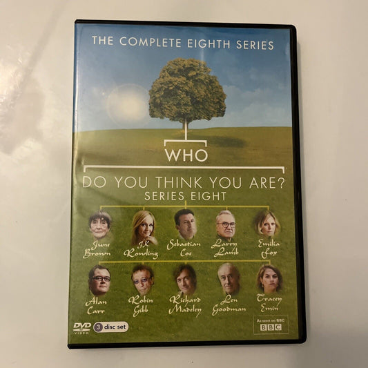 Who Do You Think You Are? UK The Complete Eighth Series (DVD, 2011, 3-Disc)