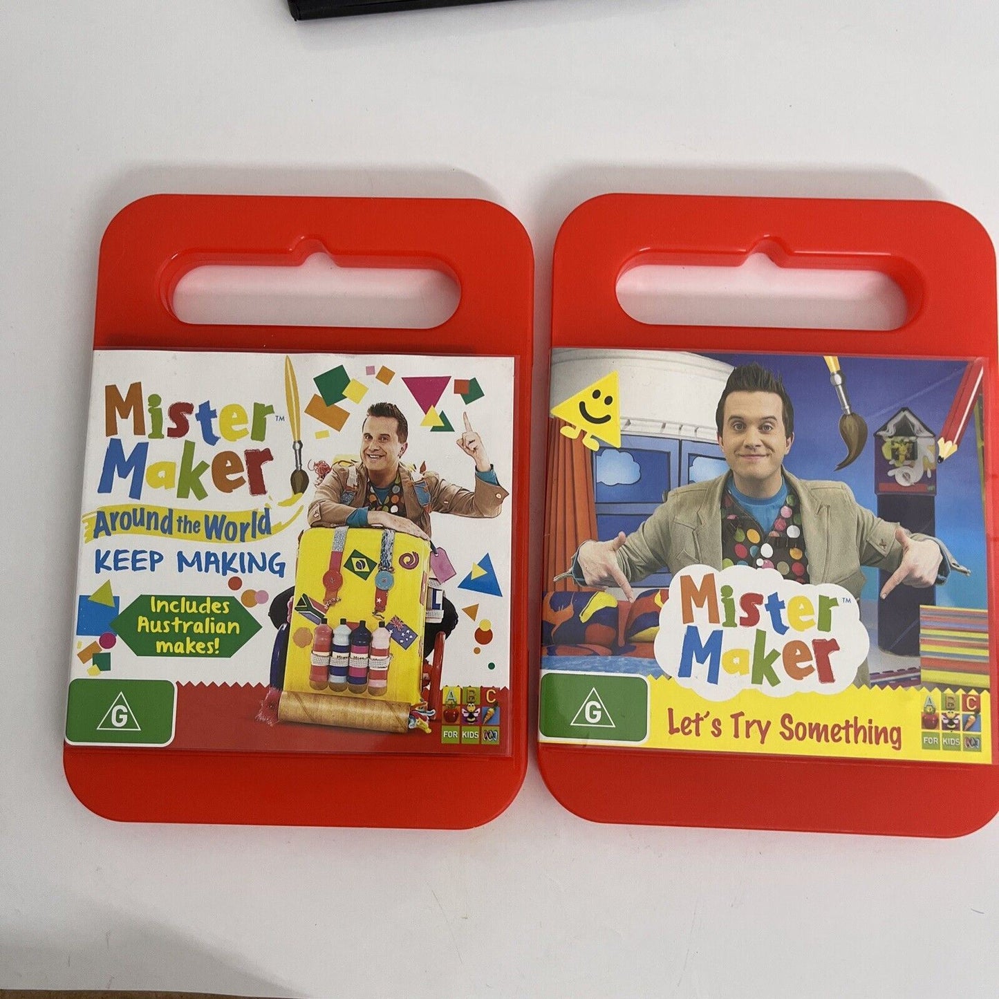 Mister Maker - Let's Try Something / Around The World (DVD, 2011) Region 4
