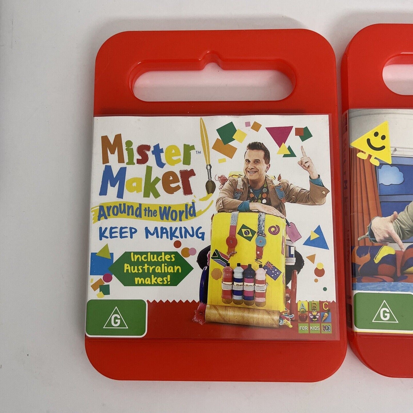 Mister Maker - Let's Try Something / Around The World (DVD, 2011) Region 4
