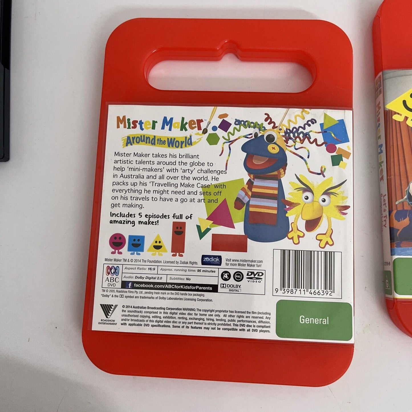 Mister Maker - Let's Try Something / Around The World (DVD, 2011) Region 4
