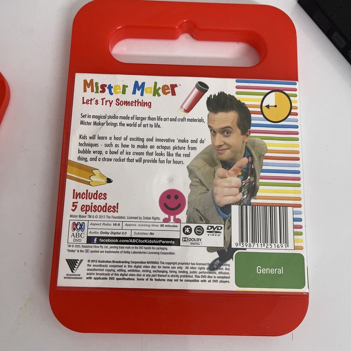 Mister Maker - Let's Try Something / Around The World (DVD, 2011) Region 4