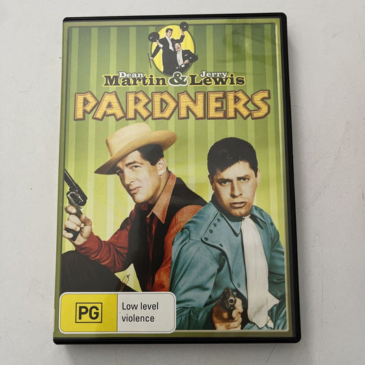 Pardners (DVD, 1956) NEW Dean Martin, Jerry Lewis Region 4