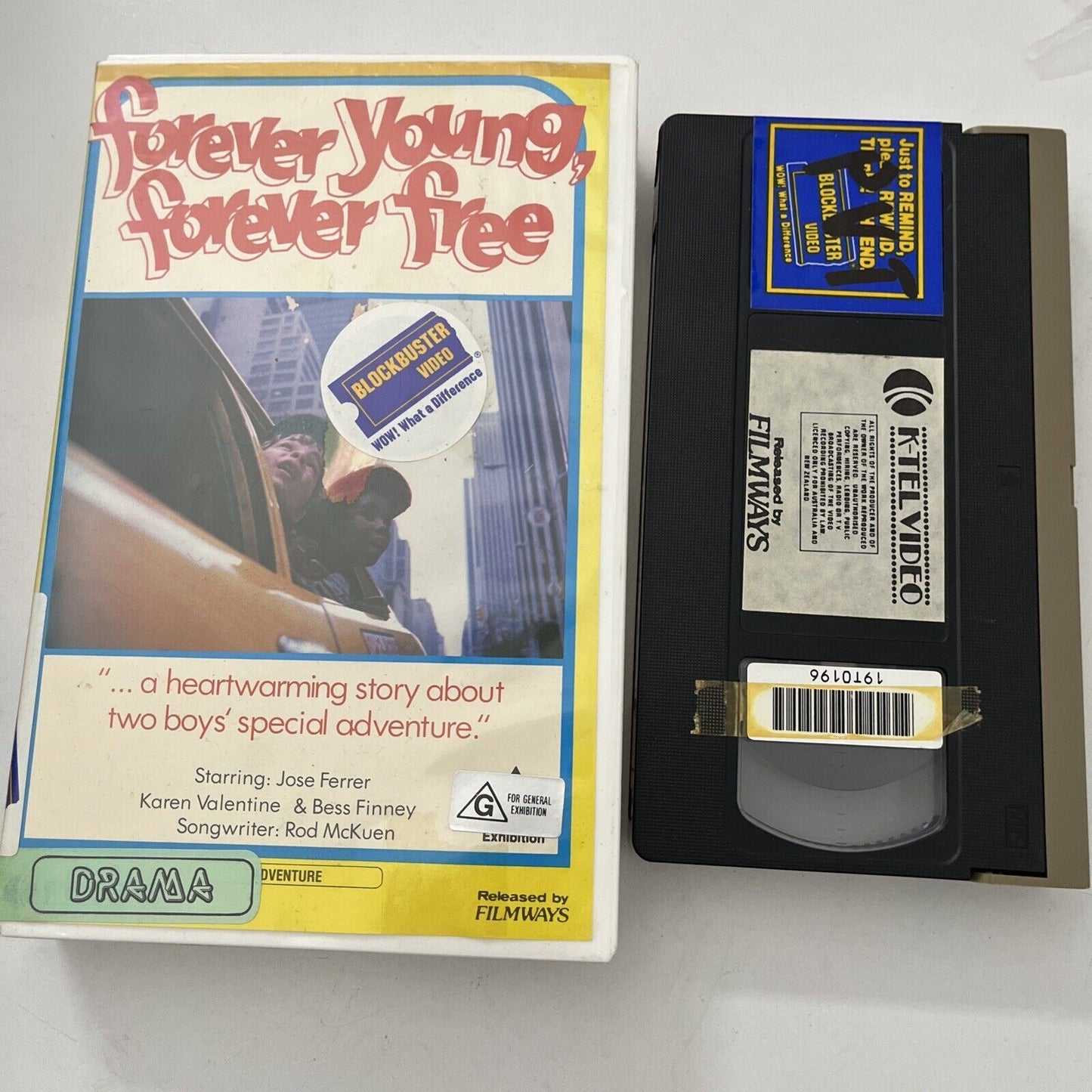 Forever Young, Forever Free (VHS, 1975) PAL