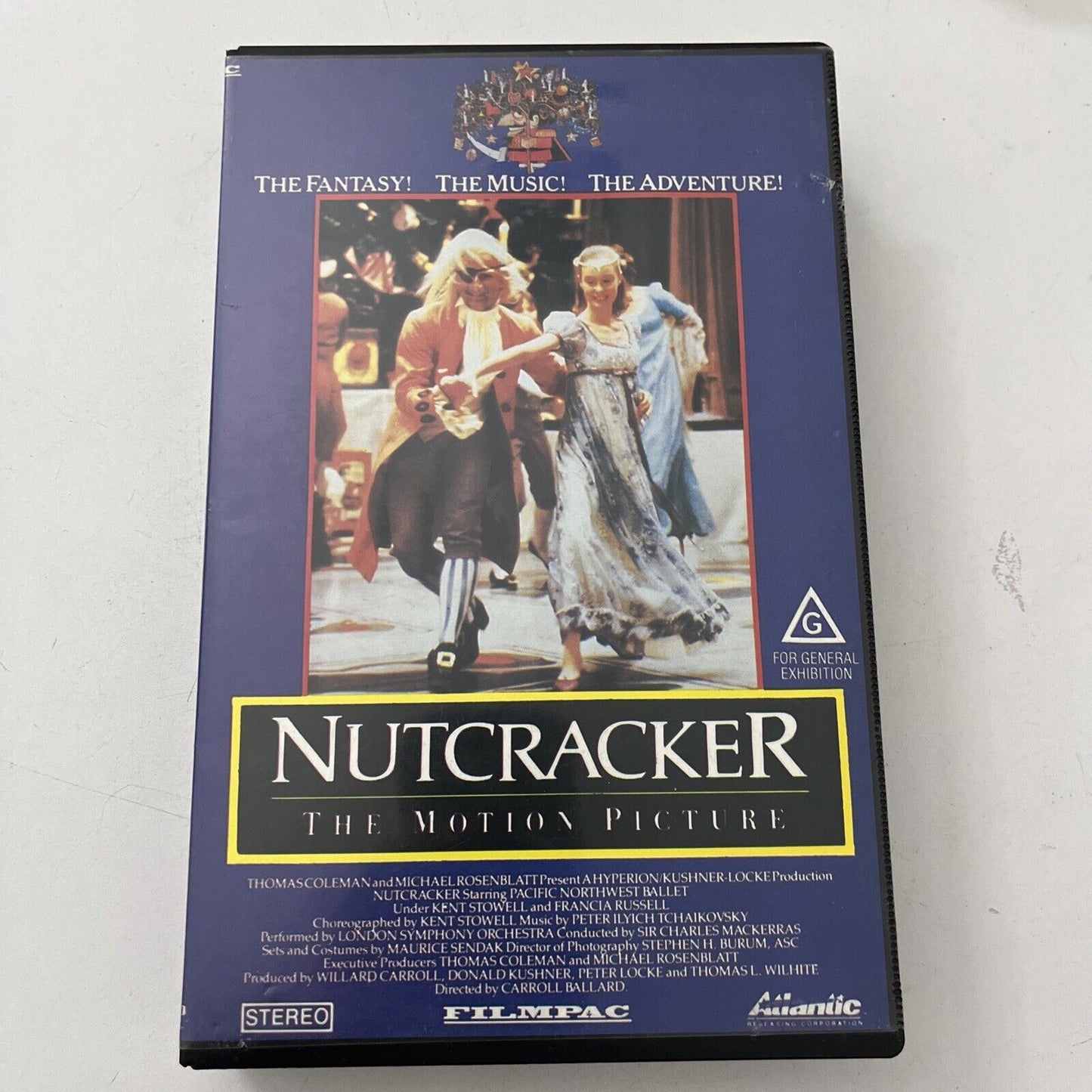 Nutcracker: The Motion Picture - London Symphony Orchestra (VHS, 1987) PAL