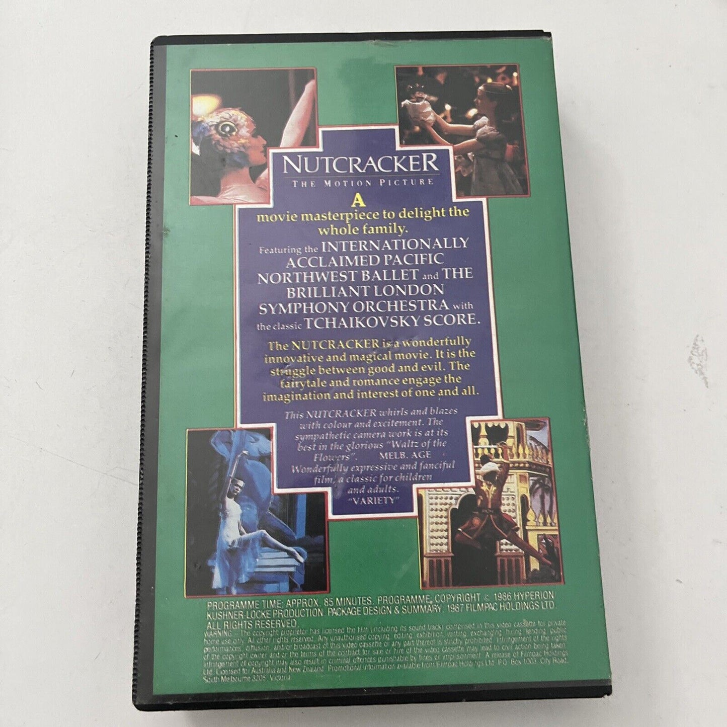 Nutcracker: The Motion Picture - London Symphony Orchestra (VHS, 1987) PAL