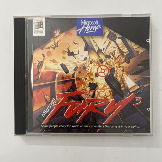 Microsoft Fury 3 PC CD-ROM Windows 95