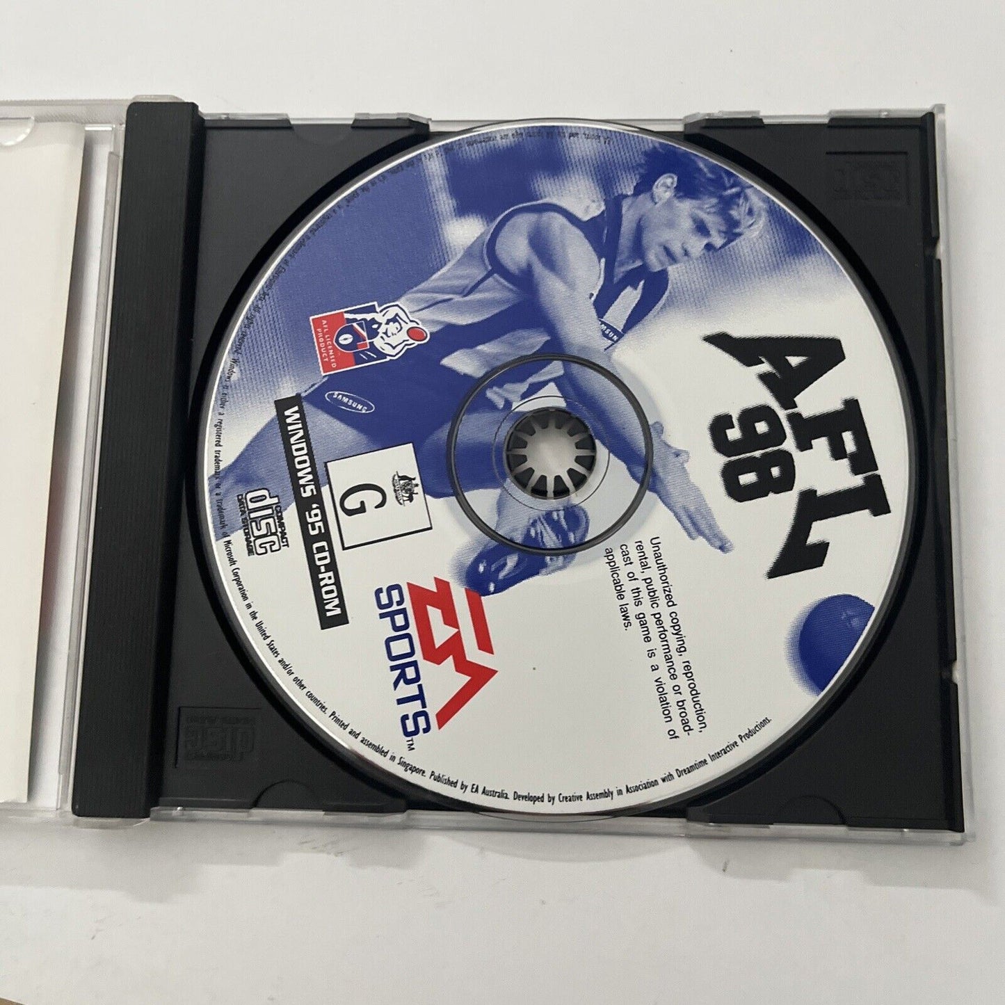 EA Sports AFL 98 PC CD-ROM Windows 95