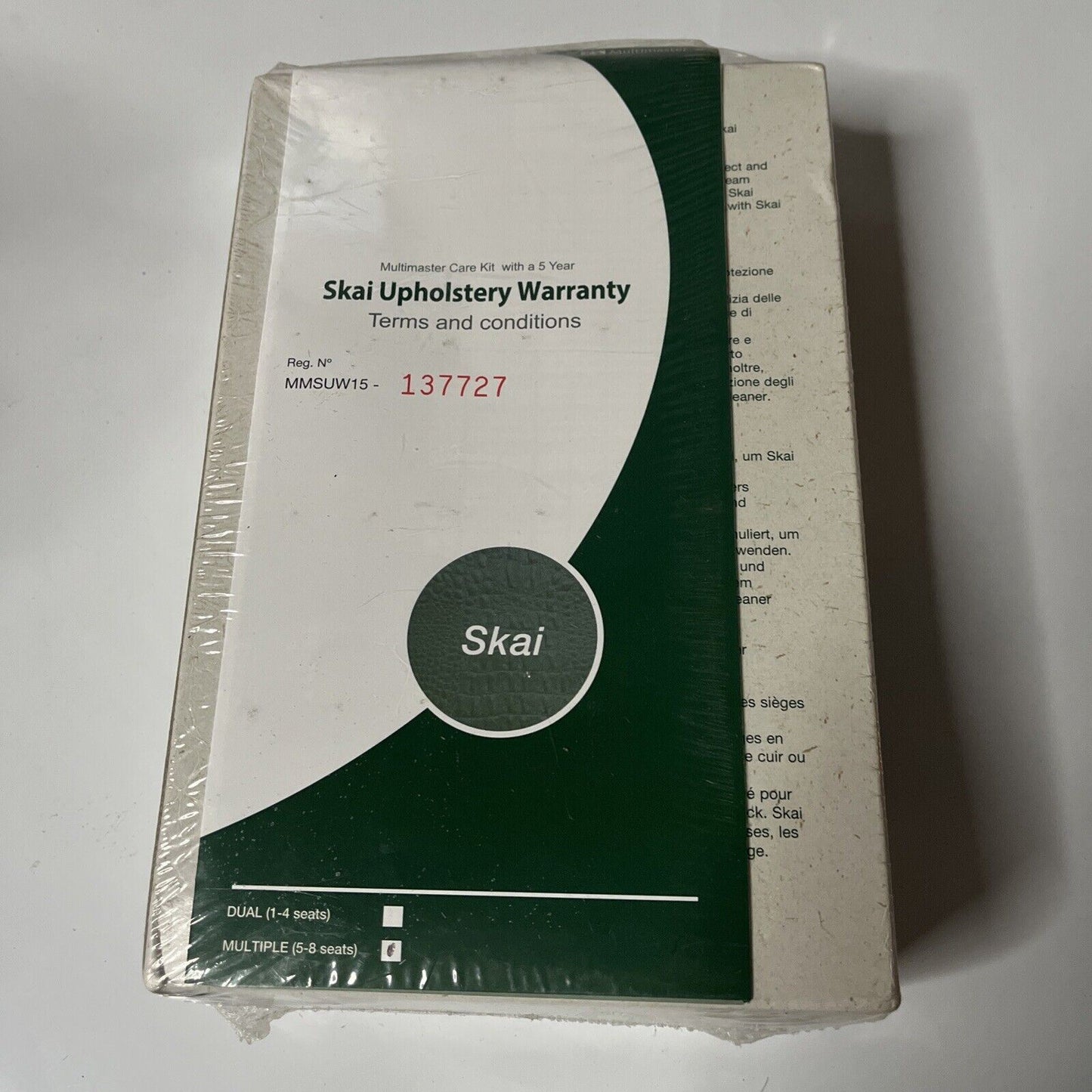 *New* GreenCard Skai Care Kit for Furniture/Upholstery