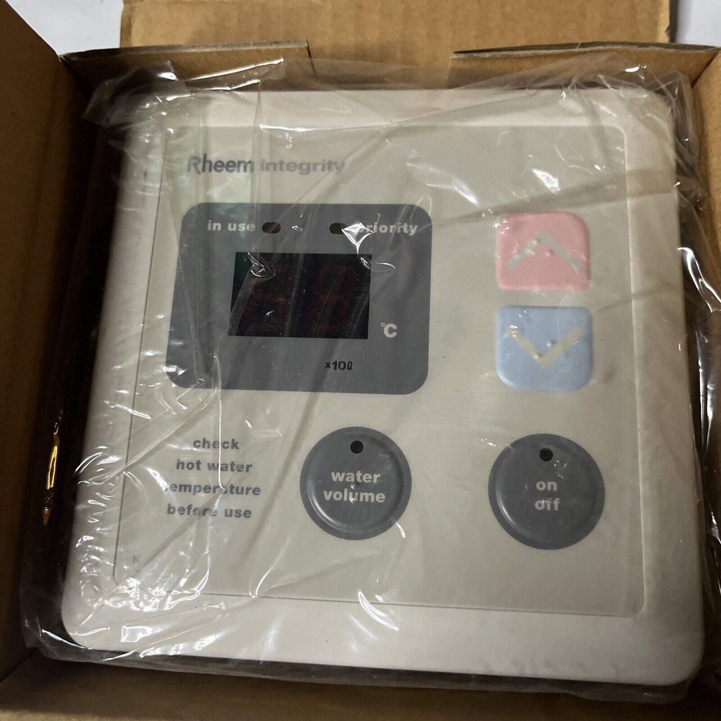 Rheem Integrity Controller - Bathroom 1 Controller PN299854