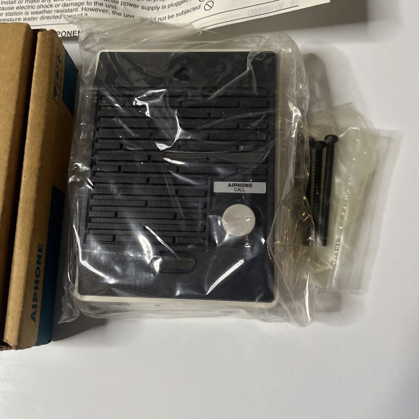 Aiphone LE-D Surface Mount Door Intercom Slave Hands-Free Communication at Door