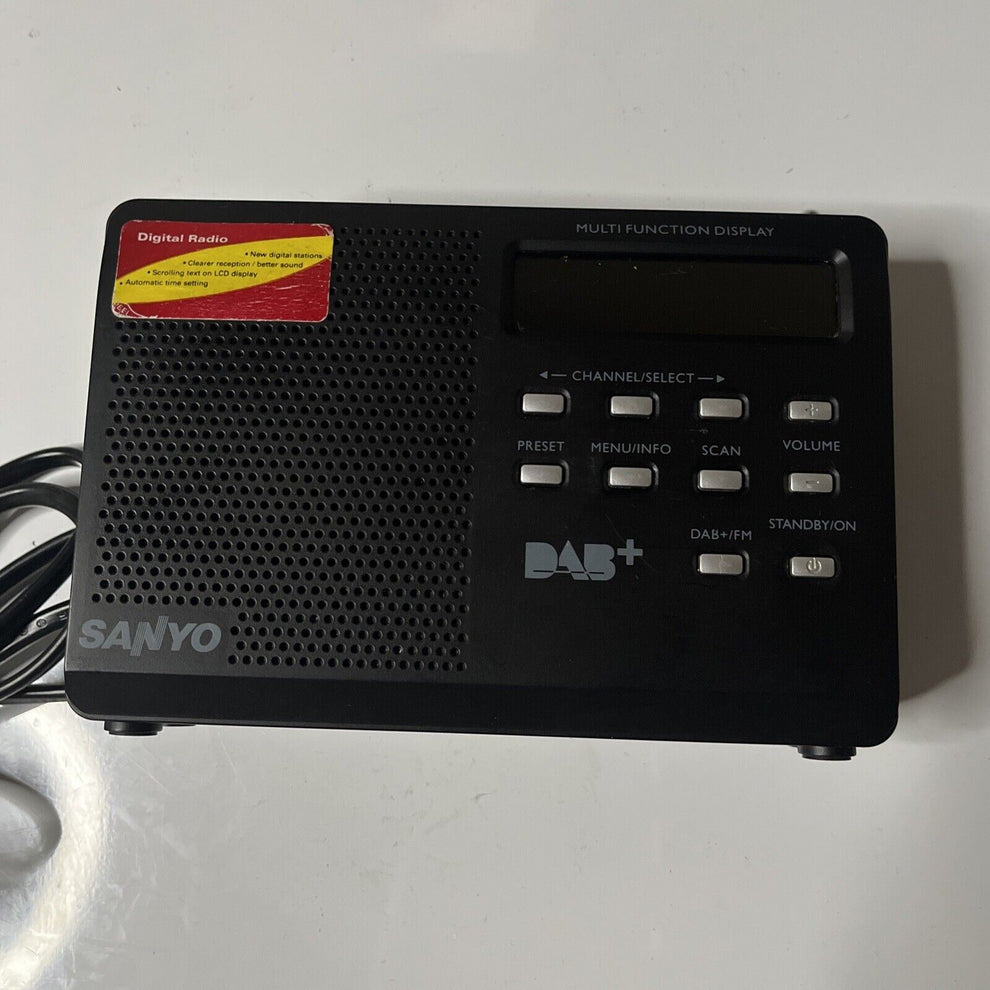 Sanyo DAB+ FM Digital Radio RPDP1 Retro Unit