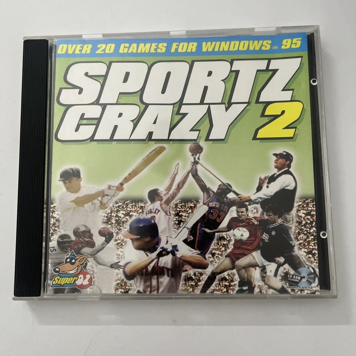 Sportz Crazy 2 - Over 20 Games For Windows 95 PC CD-ROM – Retro Unit