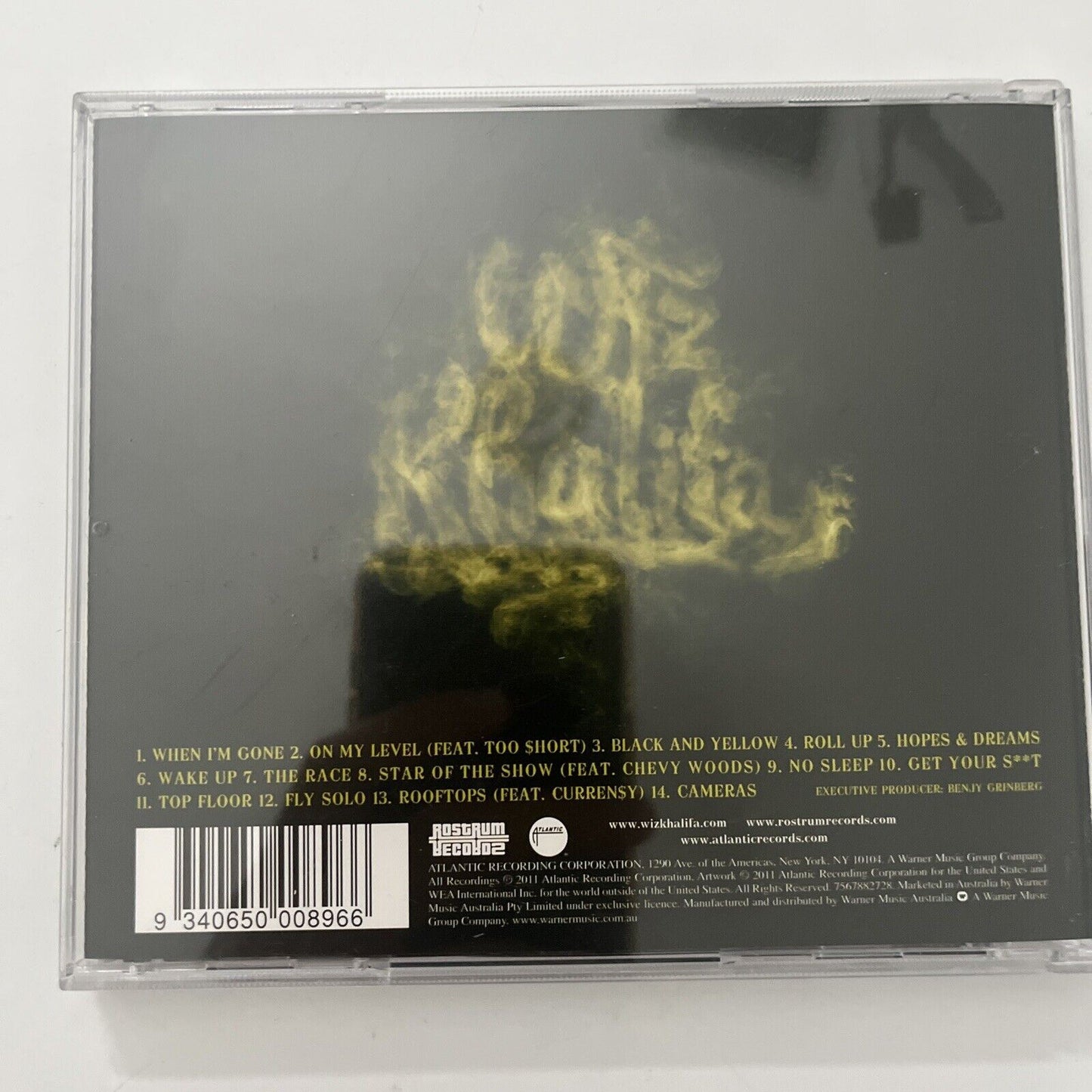 Wiz Khalifa - Rolling Papers (CD, 2011)