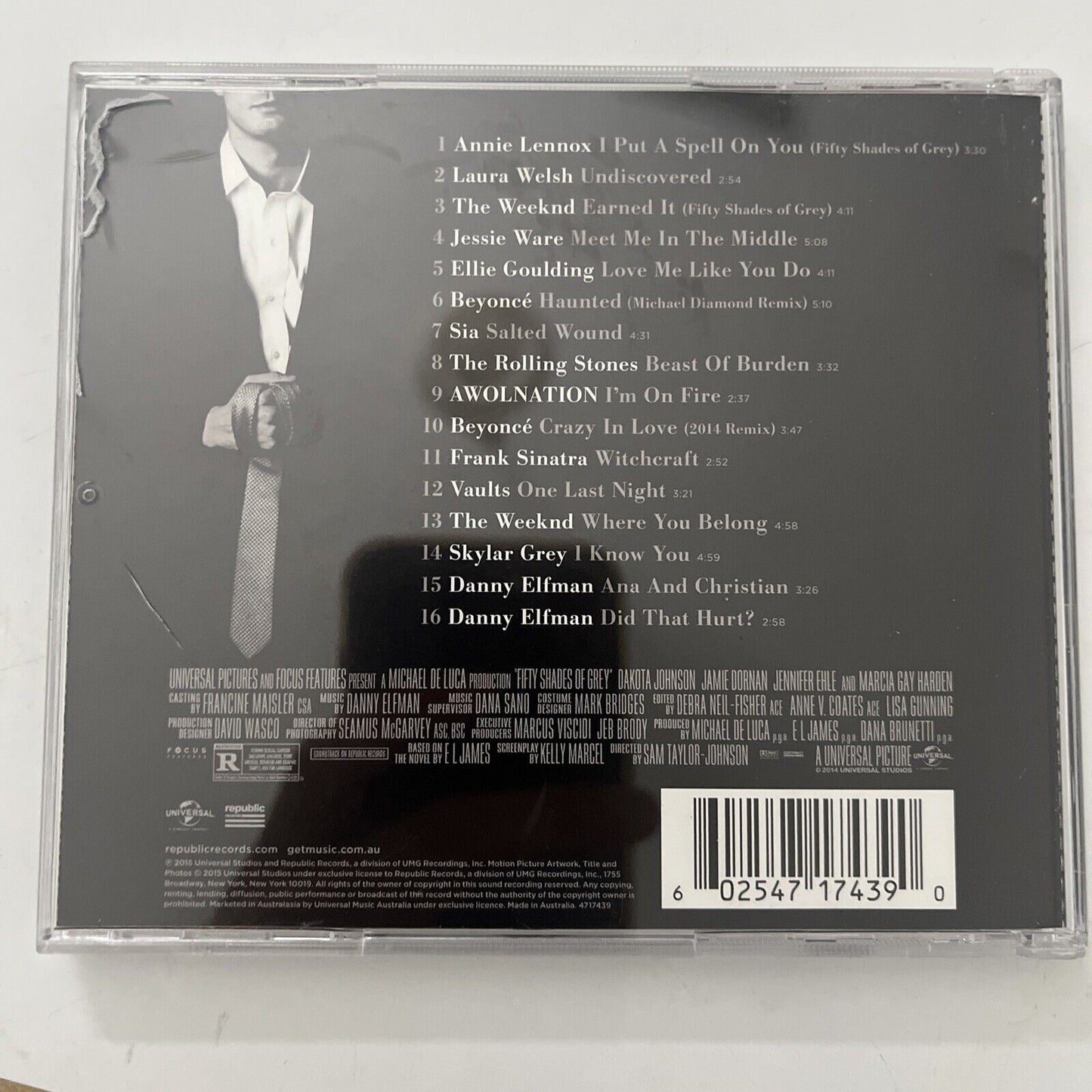 Fifty Shades of Grey by Original Soundtrack (CD, 2015)