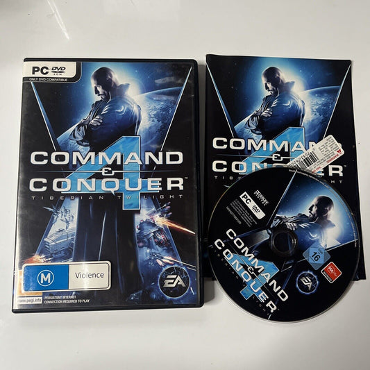 Command & Conquer 4 - Tiberian Saga PC DVD-ROM with Manual