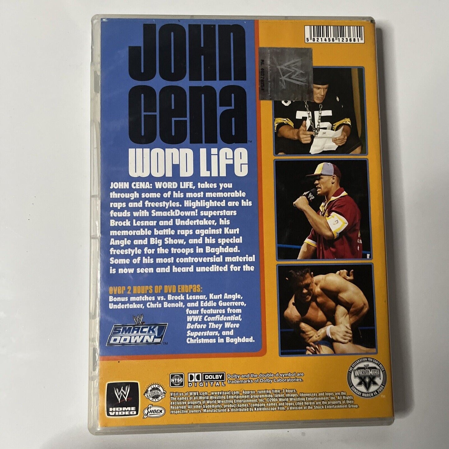 WWE - John Cena (DVD, 2004) Region 4