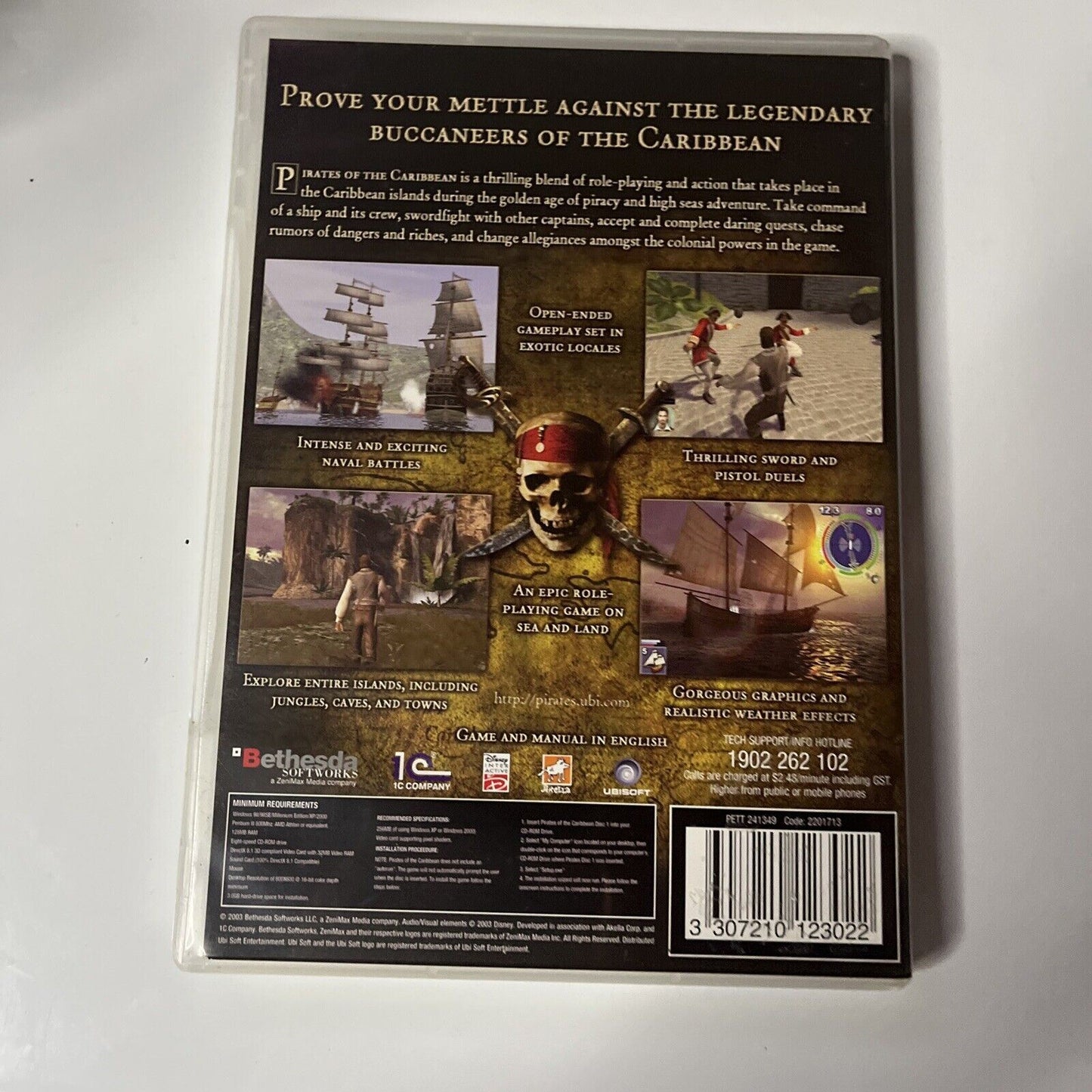 Pirates of the Caribbean PC CD-ROM Video Game