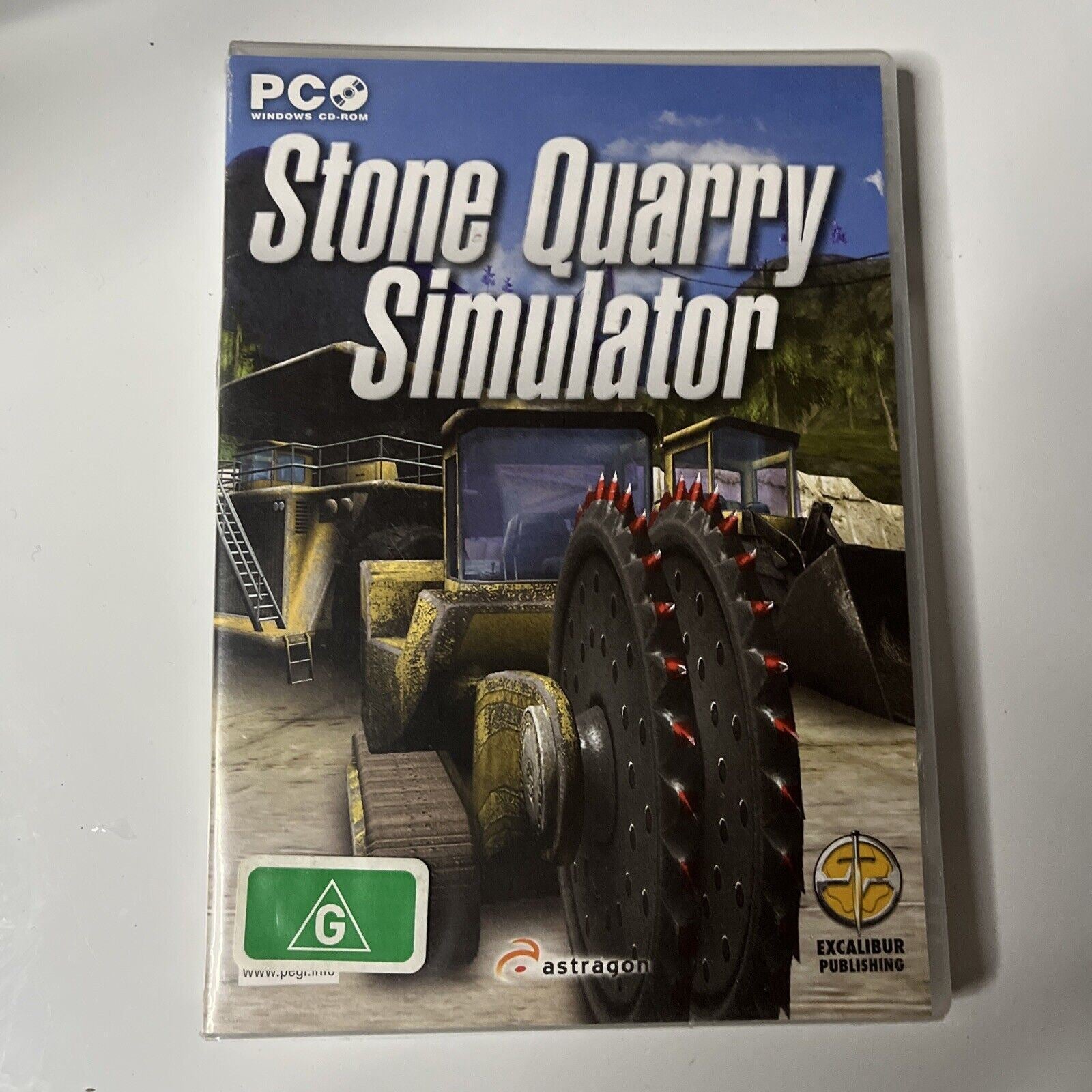 Stone Quarry Stimulator PC CD-ROM – Retro Unit