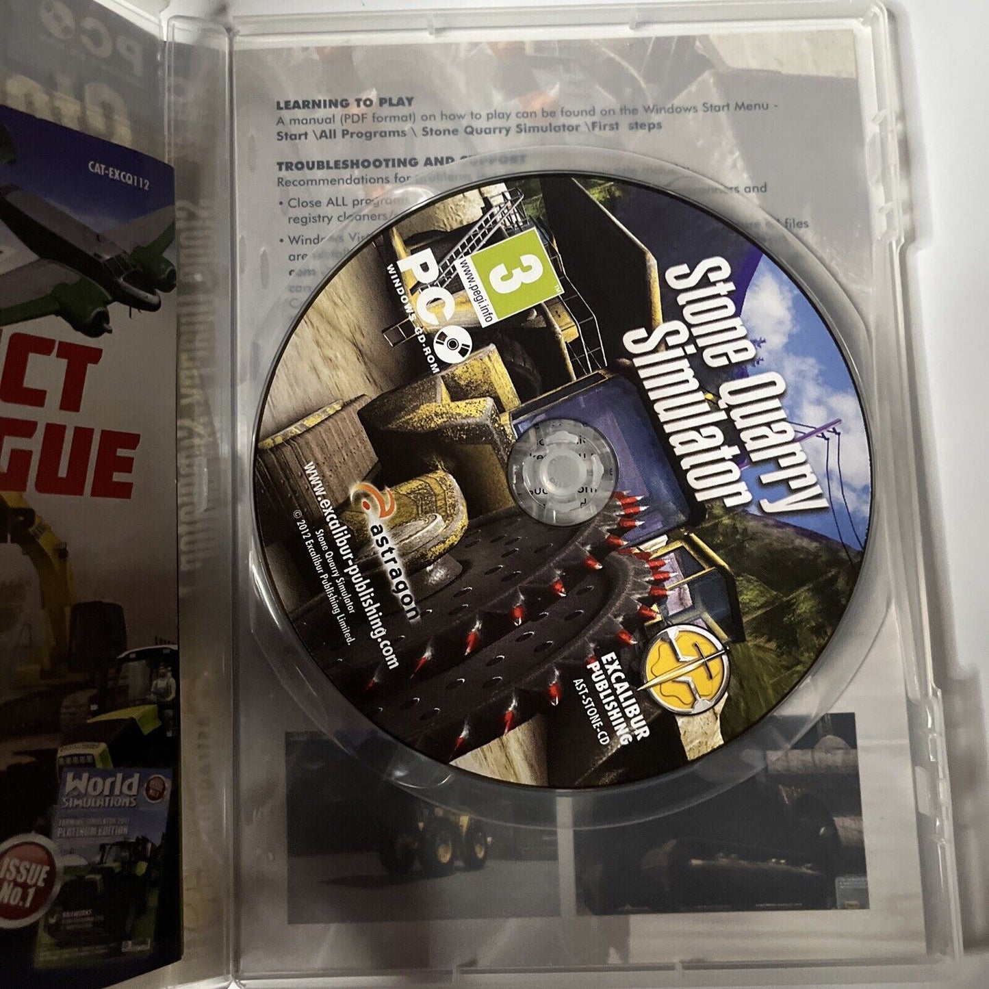 Stone Quarry Stimulator PC CD-ROM