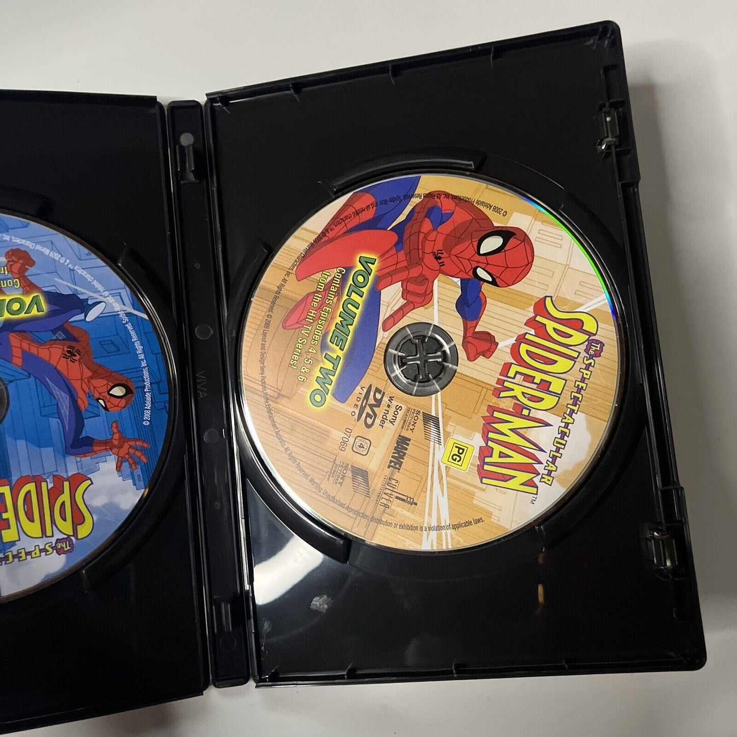 The Spectacular Spiderman : Vol 1-2 (DVD, 2008, 2-Disc) Region 4