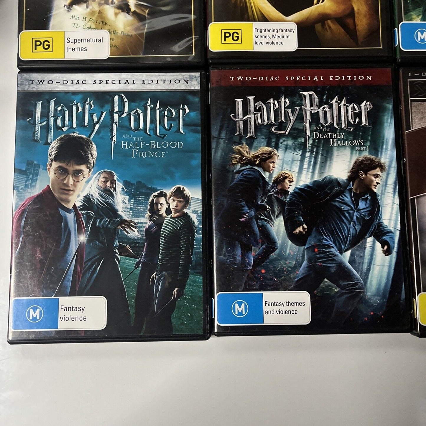 Harry Potter Movie Set 1-8 (DVD, 2011, 11-Disc) Region 4