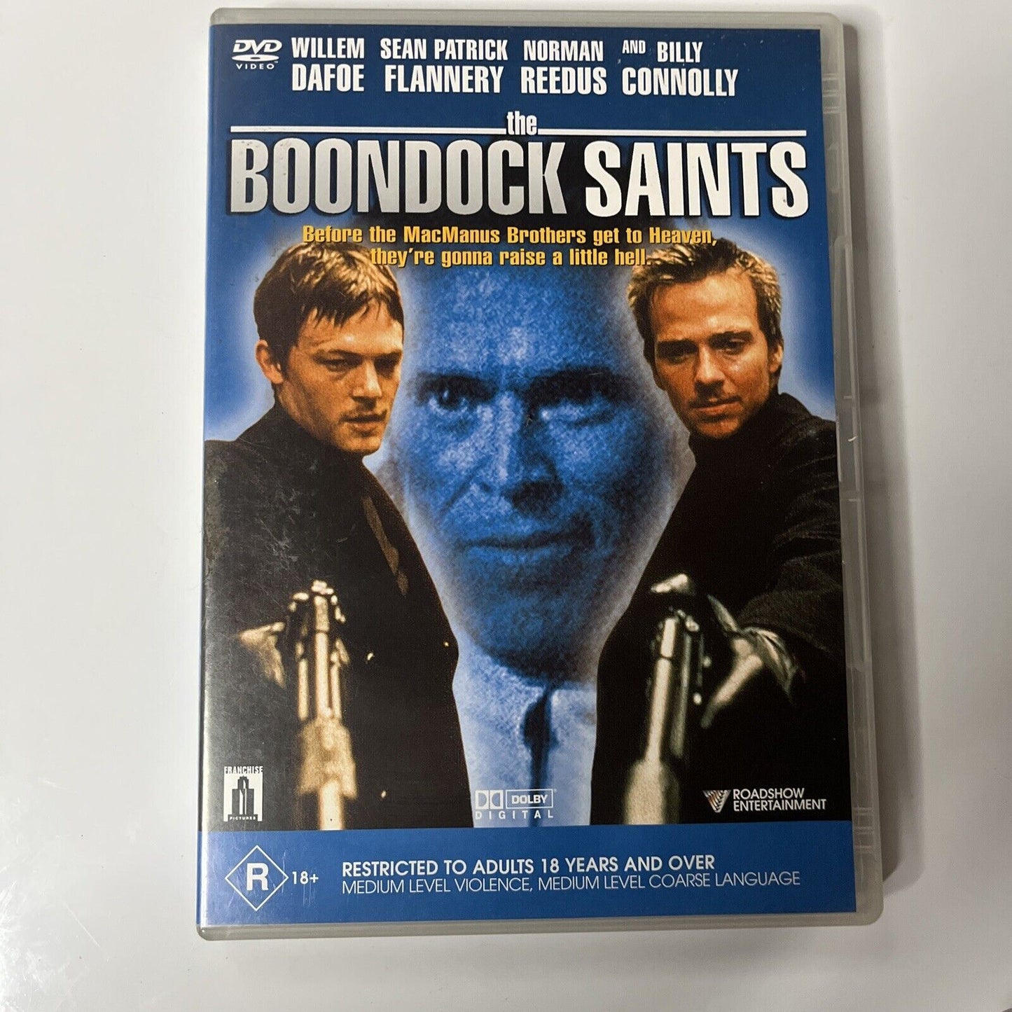 The Boondock Saints (DVD, 1999) Willem Dafoe, Sean Patrick Flanery, Region 4